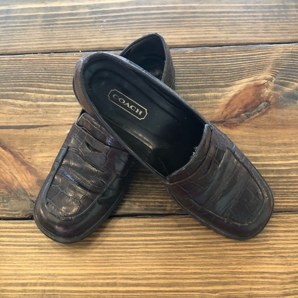 Vintage Coach Women’s Penny Loafers - Picture 1 of 5